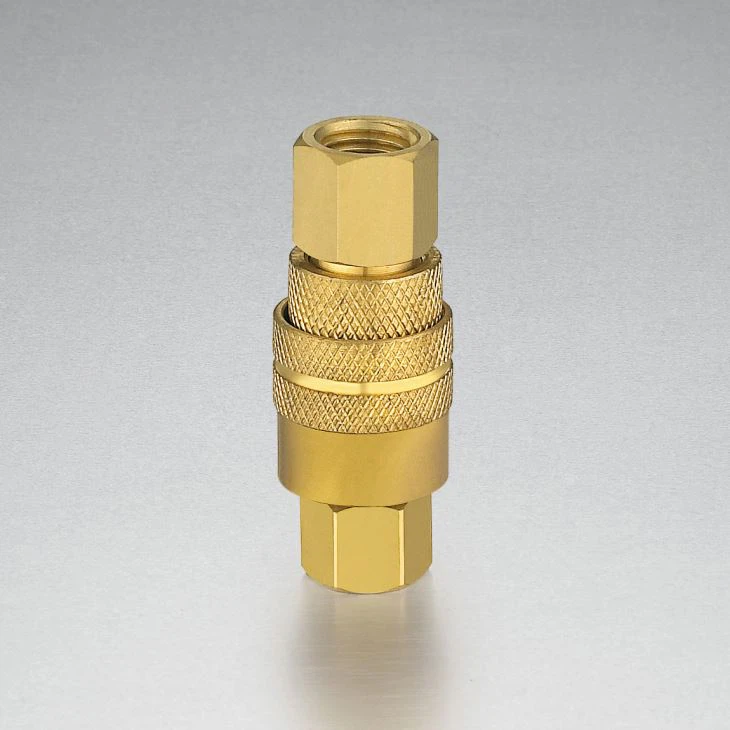 Pneumatinis cilindras Moteriškas vamzdelis Greitas Srieginis jungtis